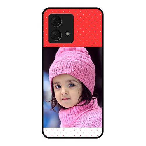 Motorola Moto G84 5G Custom Glass Phone Case with Photo Printing