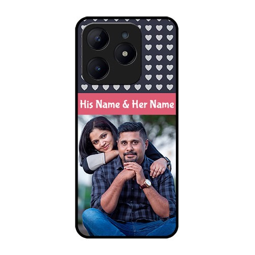 Realme C63 Custom Glass Phone Case with Photo Printing | Personalized ...