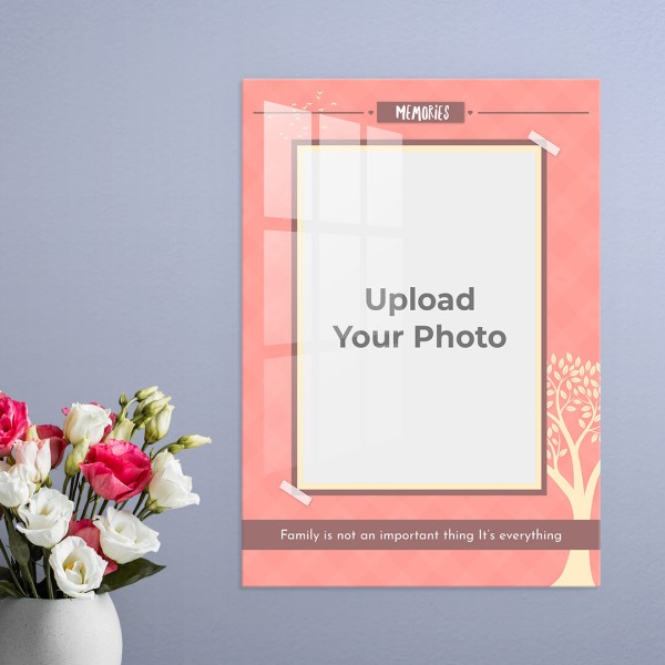 Custom Memories Design: Portrait Acrylic Photo Frame with Image Printing – PrintShoppy Photo Frames