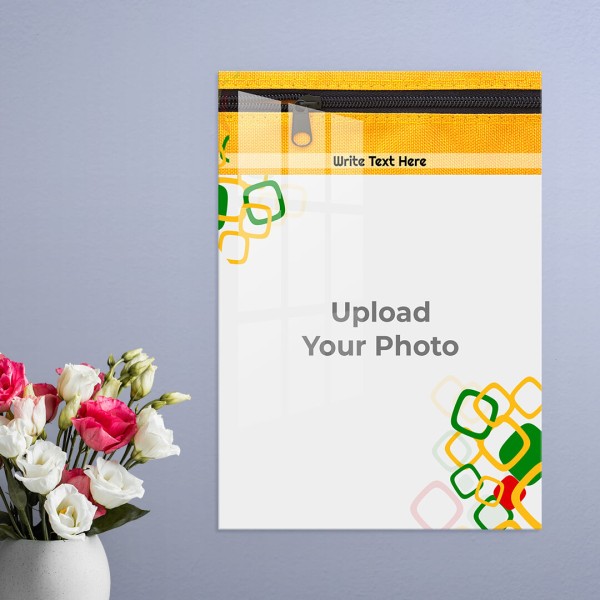 Custom Jean Pocket Design: Portrait Acrylic Photo Frame with Image Printing – PrintShoppy Photo Frames