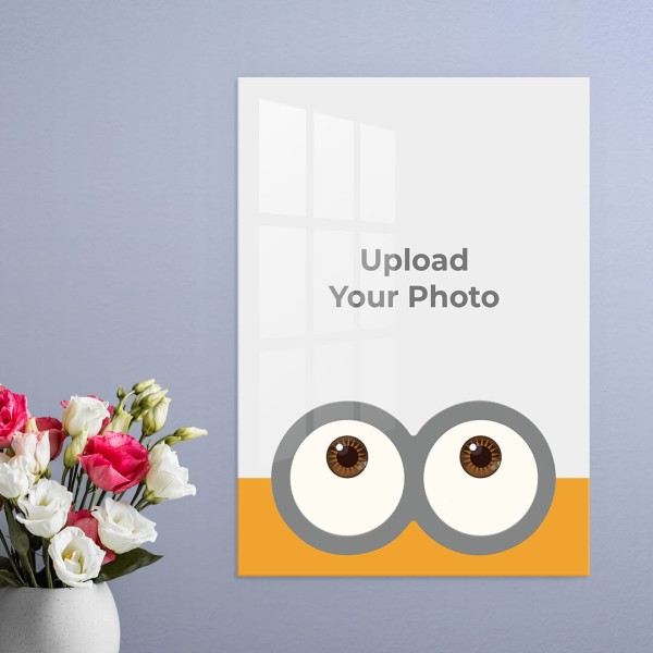 Custom I have Got Eyes On You Design: Portrait Acrylic Photo Frame with Image Printing – PrintShoppy Photo Frames