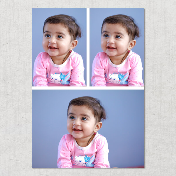 Custom 3 Pics Upload Design: Portrait Acrylic Photo Frame with Image Printing – PrintShoppy Photo Frames