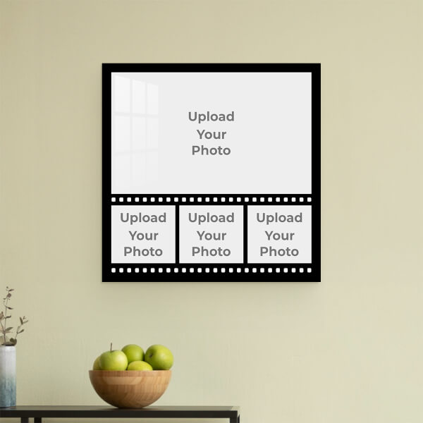 Custom Film Reel Theme: Square Acrylic Photo Frame with Image Printing – PrintShoppy Photo Frames