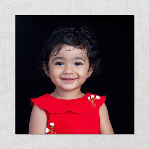 Full Pic Upload Design Square Acrylic Photo Frame with Image Printing