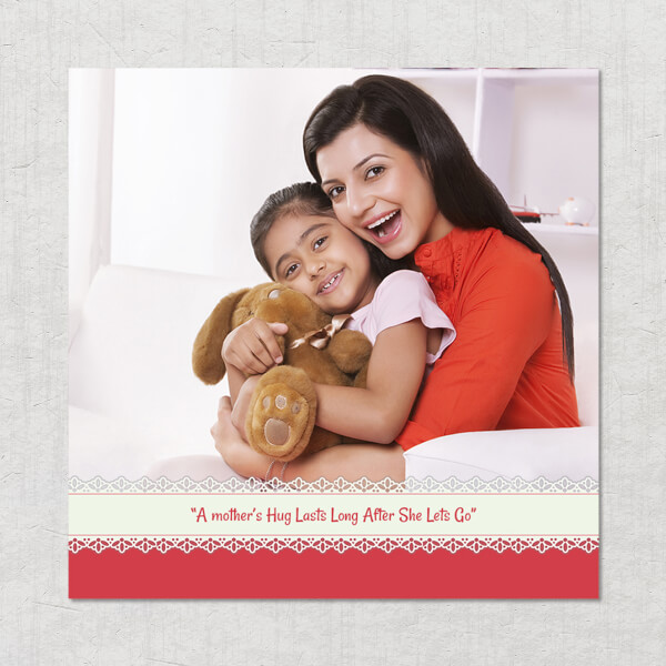 Custom Happy Birthday Mom Design: Square Acrylic Photo Frame with Image Printing – PrintShoppy Photo Frames