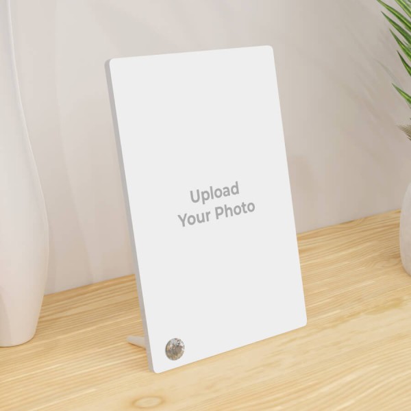 Custom Full Pic Upload Design: Portrait Acrylic Photo Stand with Image Printing – PrintShoppy Acrylic Photo Stand
