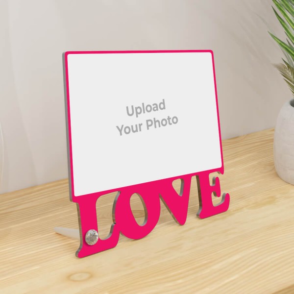 Acrylic Photo Stand with your Photo Printing Online – Printshoppy Acrylic Photo  Stand