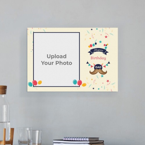 Happy birthday store daddy photo frame