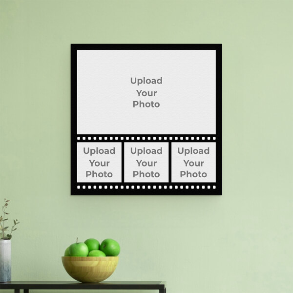 Custom Film Reel Theme: Square Aluminium Photo Frame with Image Printing – PrintShoppy Photo Frames
