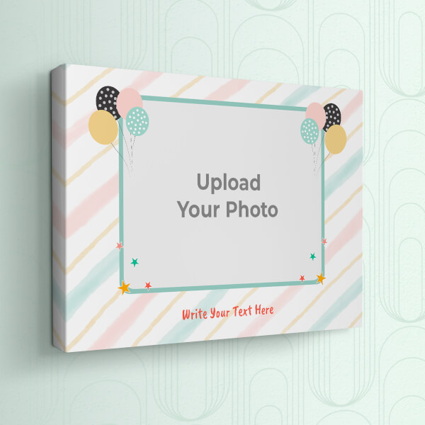 Custom Happy Birthday Granny Design: Landscape canvas Photo Frame with Image Printing – PrintShoppy Photo Frames