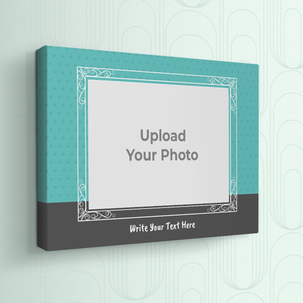 Custom Happy Birthday Grand Pa Design: Landscape canvas Photo Frame with Image Printing – PrintShoppy Photo Frames