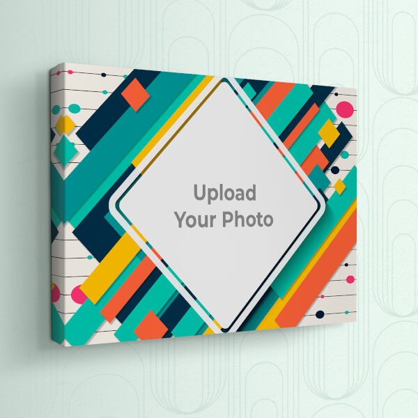 Custom Graphic Abstract Design: Landscape canvas Photo Frame with Image Printing – PrintShoppy Photo Frames