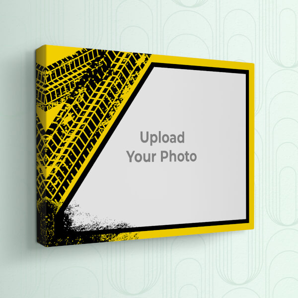 Custom Yellow Graffiti Frame Design: Landscape canvas Photo Frame with Image Printing – PrintShoppy Photo Frames