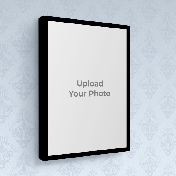Custom Full Pic Upload with Border Design: Portrait canvas Photo Frame with Image Printing – PrintShoppy Photo Frames