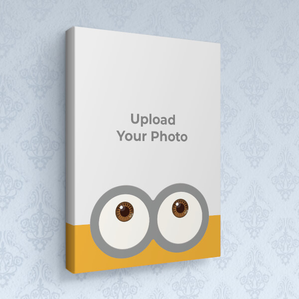 Custom I have Got Eyes On You Design: Portrait canvas Photo Frame with Image Printing – PrintShoppy Photo Frames