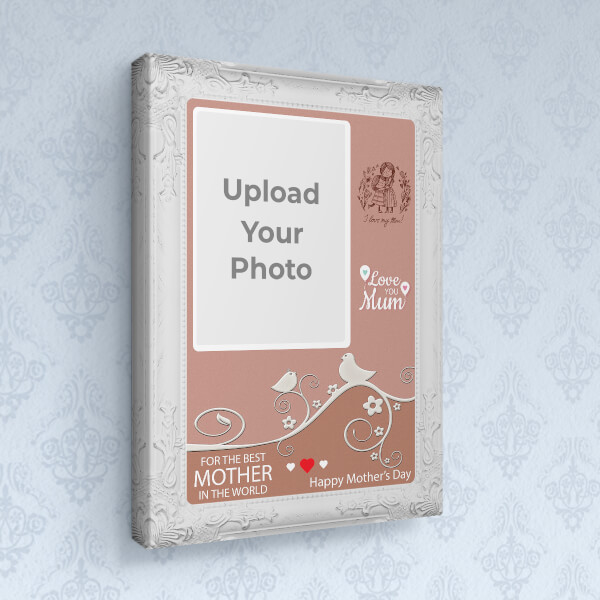Custom Mothers Day Special Design: Portrait canvas Photo Frame with Image Printing – PrintShoppy Photo Frames