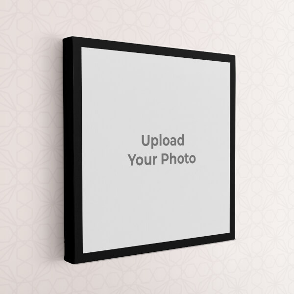 Custom Full Pic Upload with Border Design: Square canvas Photo Frame with Image Printing – PrintShoppy Photo Frames