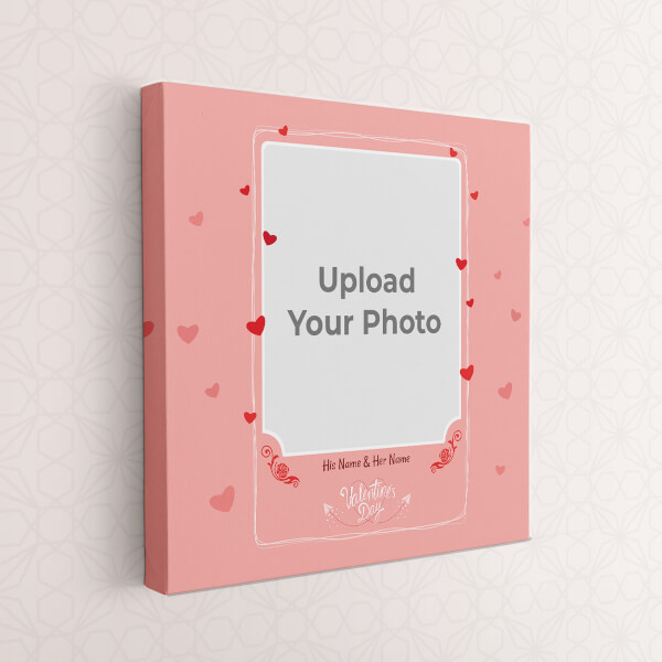 Custom Together Forever with Love Symbols Frame Design: Square canvas Photo Frame with Image Printing – PrintShoppy Photo Frames