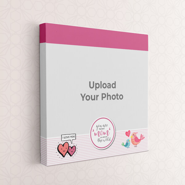 Custom Best Mom Design: Square canvas Photo Frame with Image Printing – PrintShoppy Photo Frames