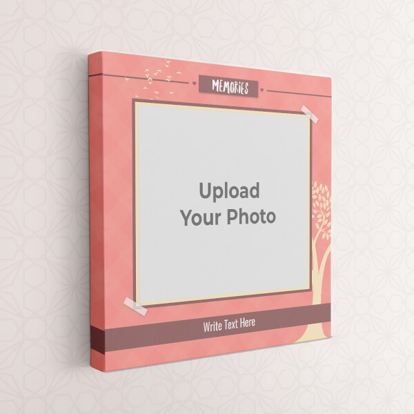 Custom Family Memories with Photo: Square canvas Photo Frame with Image Printing – PrintShoppy Photo Frames