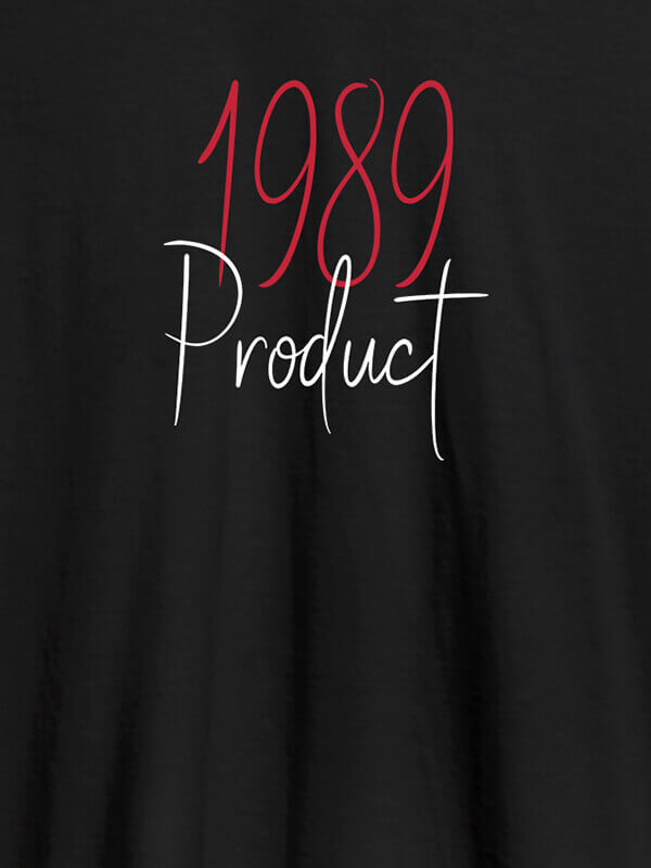Custom Established on Year On Black Color Personalized Women Tshirt