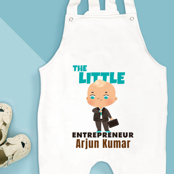 Custom The Little Entrepreneur Future Heros Dungaree Design