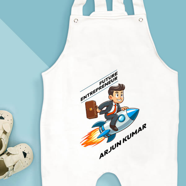 Custom The Future Entrepreneur Future Heros Dungaree Design