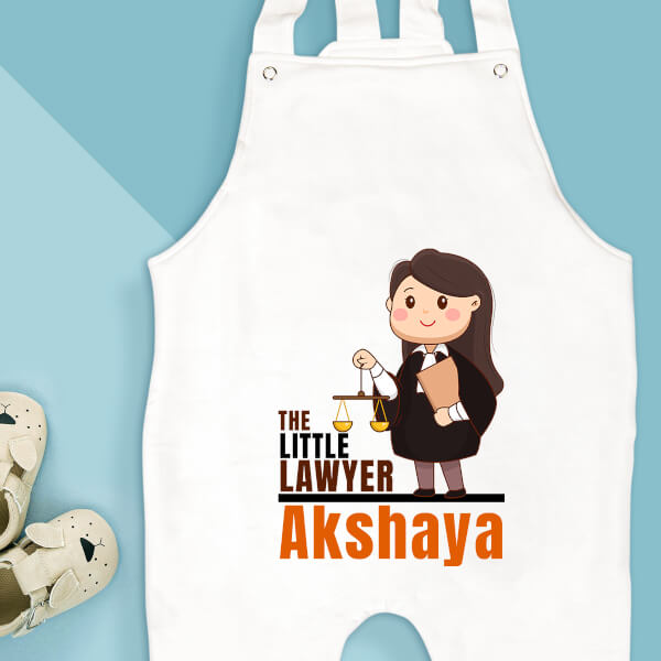 Custom The Little Lawyer Future Heros Dungaree Design