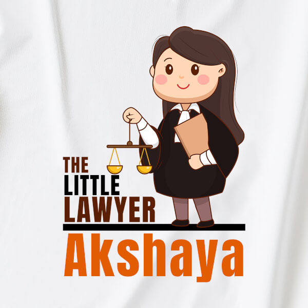 Custom The Little Lawyer Future Heros Dungaree Design