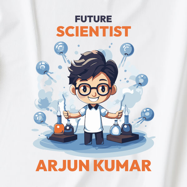 Custom The Experiments of The Future Scientist Future Heros Dungaree Design