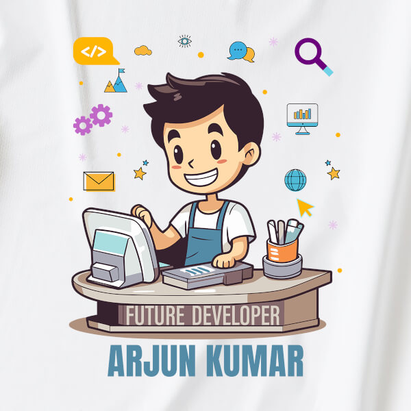 Custom The Future Developer Future Heros Dungaree Design