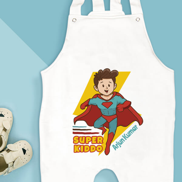 Custom The Super Kiddo General Dungaree Design