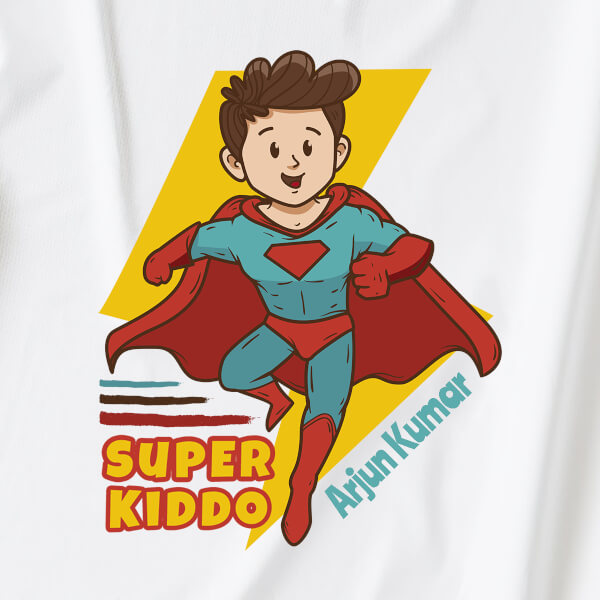 Custom The Super Kiddo General Dungaree Design