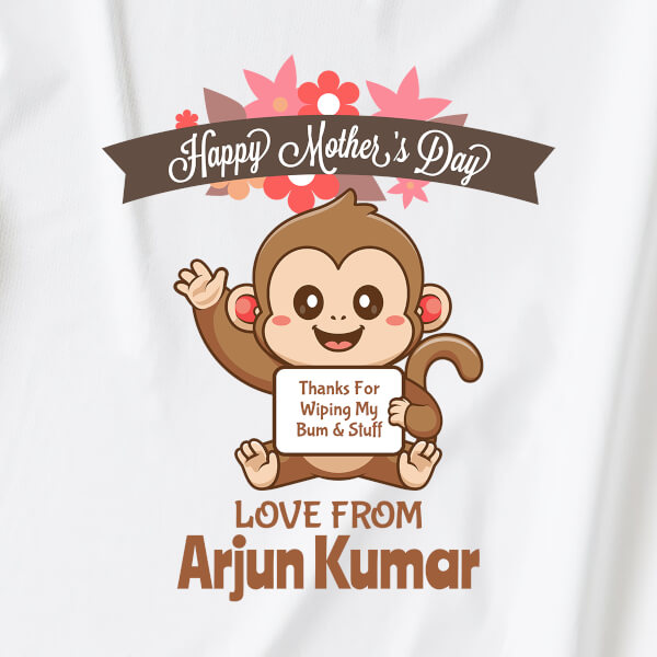 Custom Happy Mothers Day Special Days Dungaree Design
