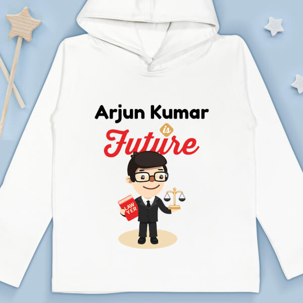 Custom The Future Lawyer Future Heros Hoodie Design