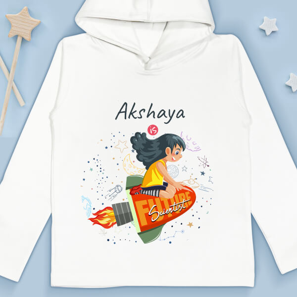 Custom The Future Scientist Future Heros Hoodie Design