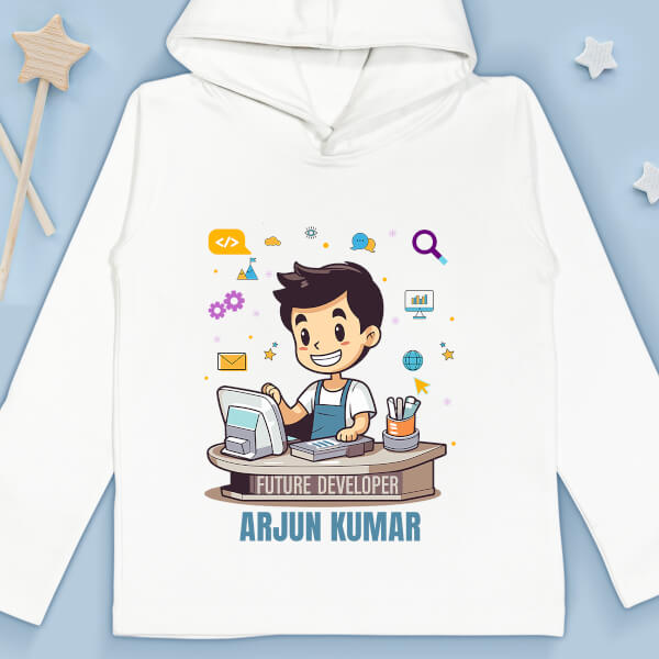 Custom The Future Developer Future Heros Hoodie Design