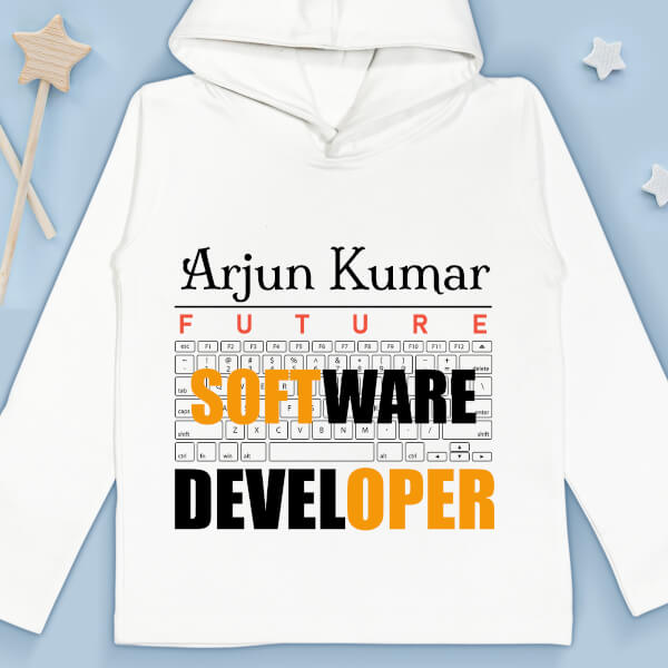 Custom The Future Software Developer Future Heros Hoodie Design