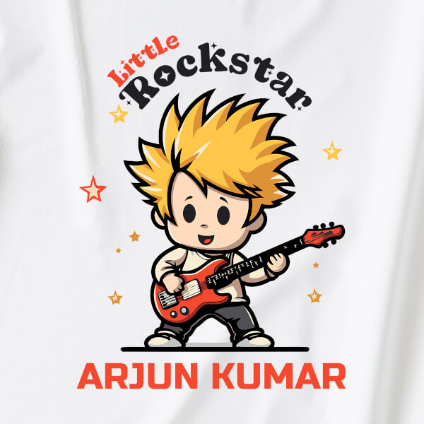 Custom The Little Rockstar Future Heros Hoodie Design