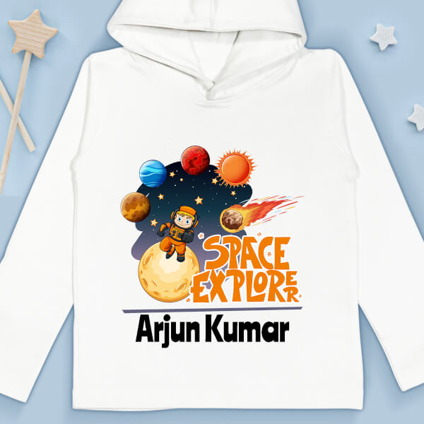 Custom The Space Explorer General Hoodie Design