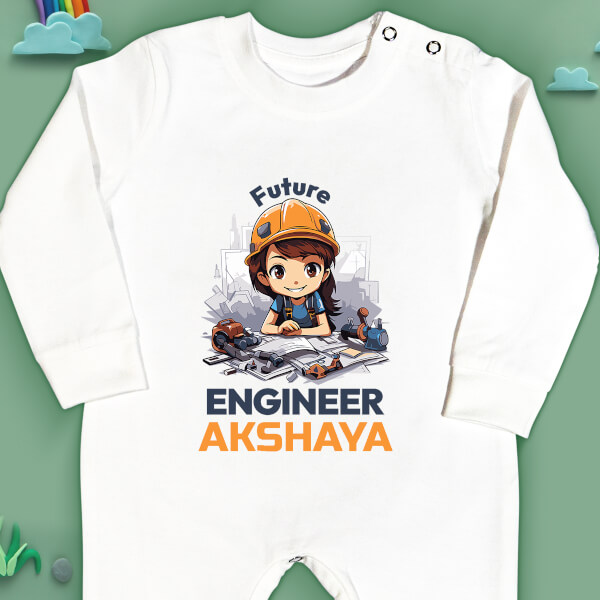 Custom The Future Engineer with Tools Future Heros Jumpsuit Design