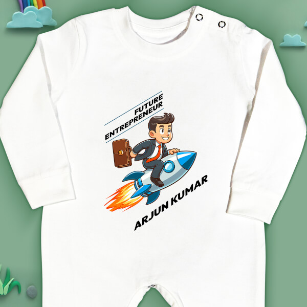 Custom The Future Entrepreneur Future Heros Jumpsuit Design