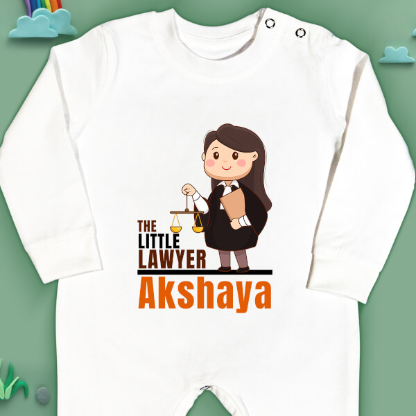 Custom The Little Lawyer Future Heros Jumpsuit Design