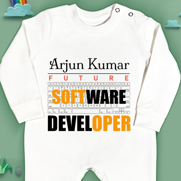 Custom The Future Software Developer Future Heros Jumpsuit Design