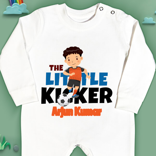Custom The Little Kicker General Jumpsuit Design