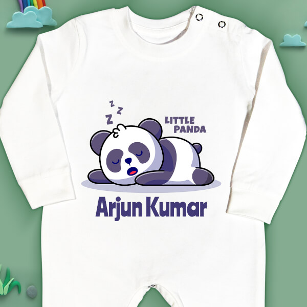 Custom The Little Sleeping Panda General Jumpsuit Design