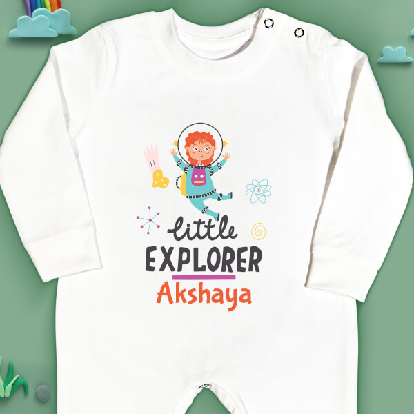 Custom The Little Explorer General Jumpsuit Design