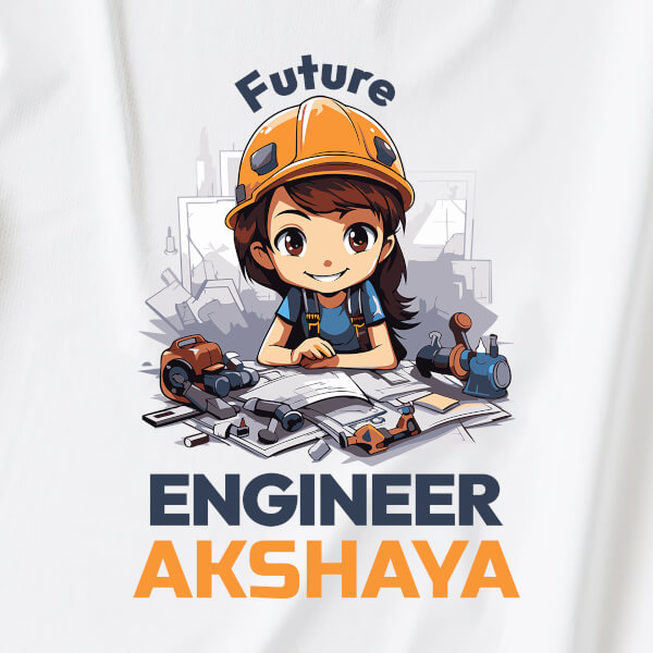 Custom The Future Engineer with Tools Future Heros Rompers Design