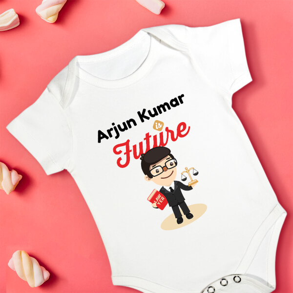 Custom The Future Lawyer Future Heros Rompers Design