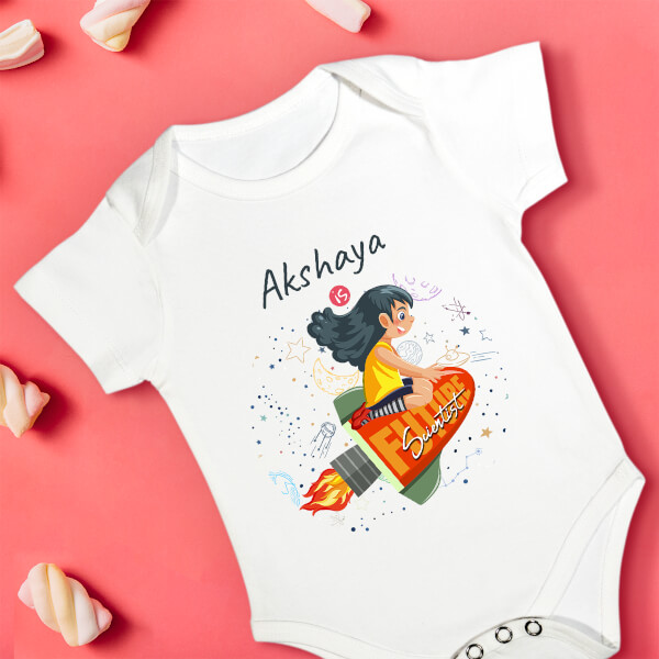 Custom The Future Scientist Future Heros Rompers Design